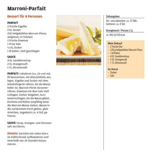PARFAIT MARRONI